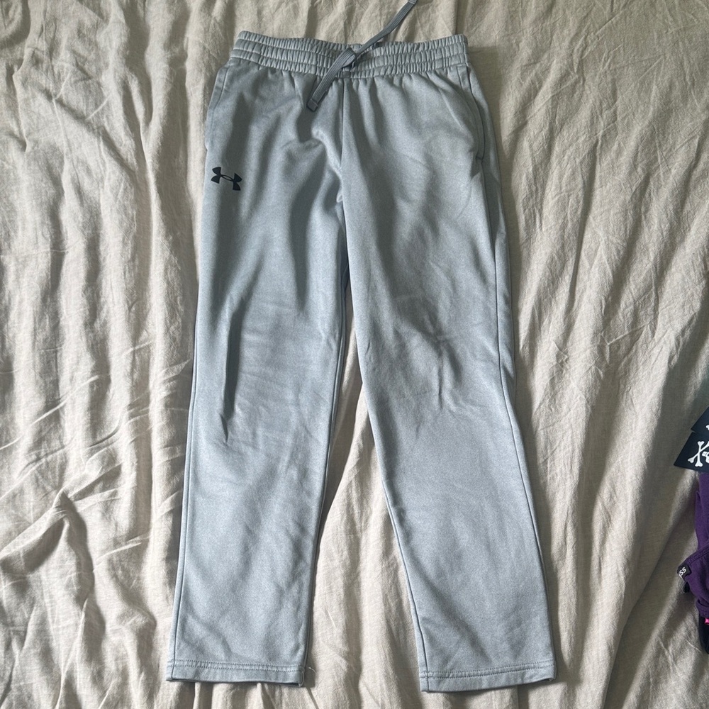 Under Armour Kids Light Gray Sweatpants